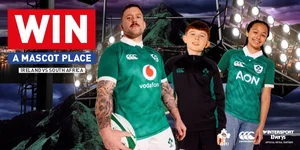 Ireland V South Africa Mascot Competition with Intersport Elverys