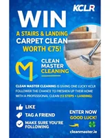 Win a stairs and landing carpet clean