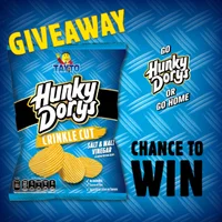 Win a box of Salt & Vinegar Hunky Dorys