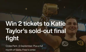 Win 2 tickets to Katie Taylor's sold-out final fight