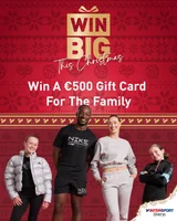 Win a €500 Intersport Elverys Gift Voucher