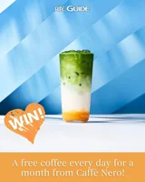 Win a month of free coffee from Caffè Nero