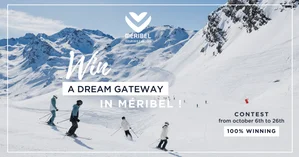 Win an exceptional stay in Méribel for 4 people over New Year’s
