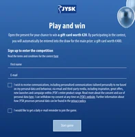 Win a gift card worth €20