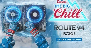 Win tickets for you and 3 friends to the Coors Big Chill in Deep South