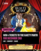 tickets to giveaway to the GAIETY PANTO