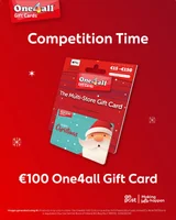 Win 1 of 3 €100 One4all Gift