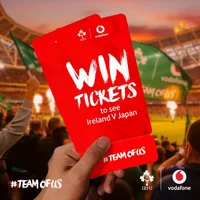 Win a pair of tickets to see Ireland v Japan