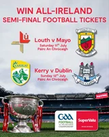 Win a pair of tickets to one of the sold out All-Ireland SFC Semi-Finals at Croke Park