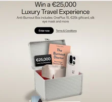 ONEPLUS GIVEAWAY: WIN AN ANTI BURNOUT BOX WORTH OVER €25,000