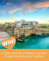 Win a €250 Sunway Holidays Voucher