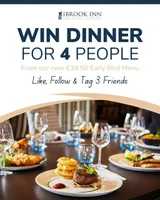 Win Dinner for 4 People from The Brook Inn