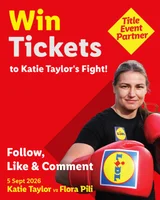 Win 2 Tickets to Katie Taylor's Boxing Match from Lidl Ireland