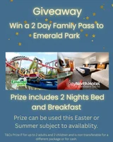 Win a 2 Day Family Pass to Emerald Park from CityNorth Hotel